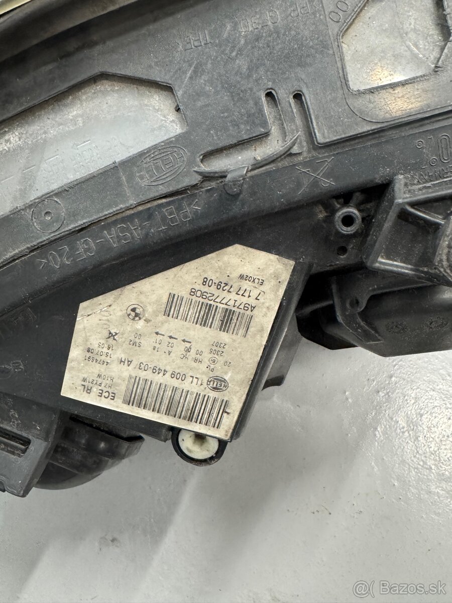 Predné svetlomety BMW E60/E61 Facelift (2007–2010) – Halogén - 5