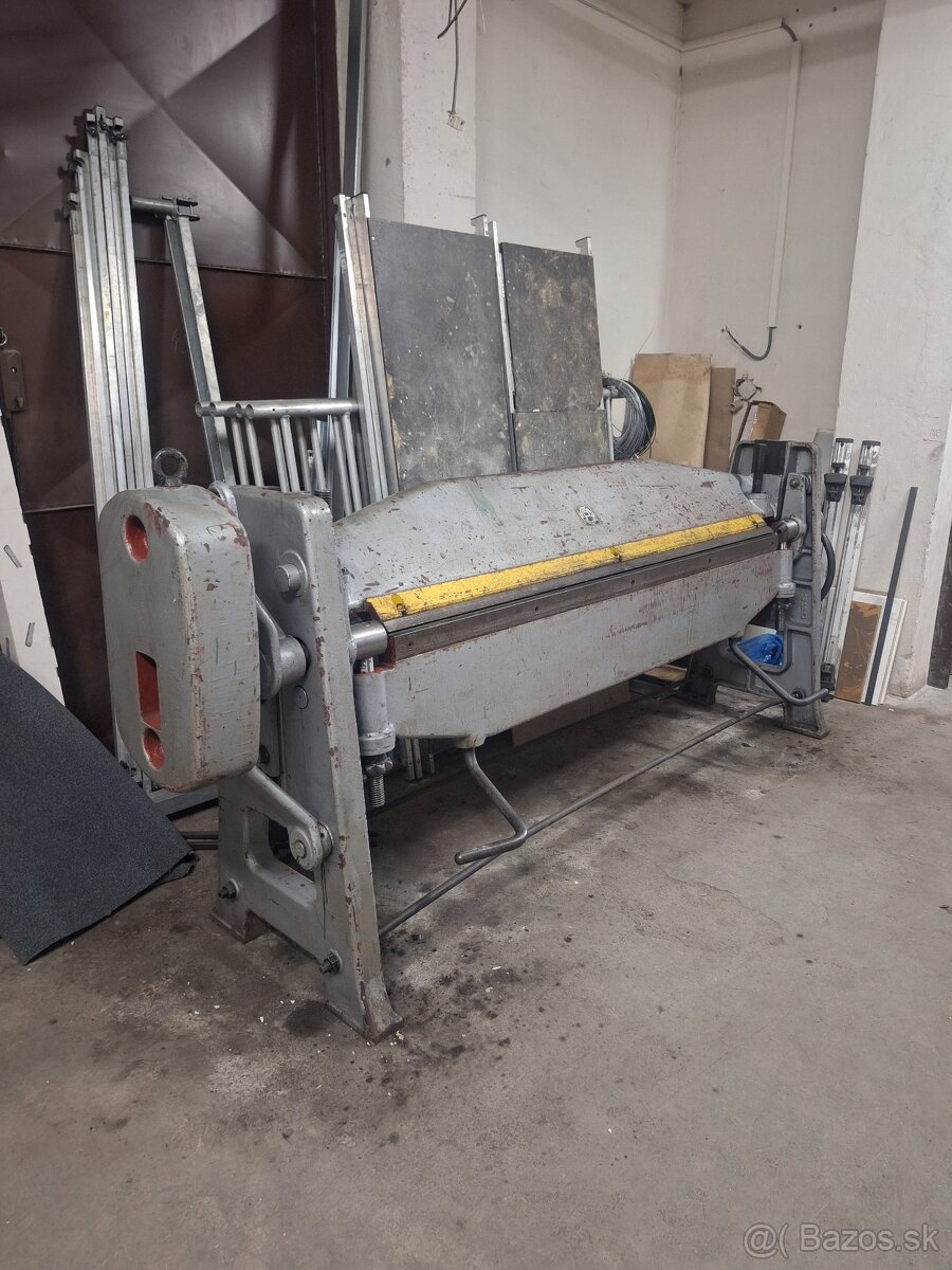 Predám ohýbačku 2000x4mm - 5