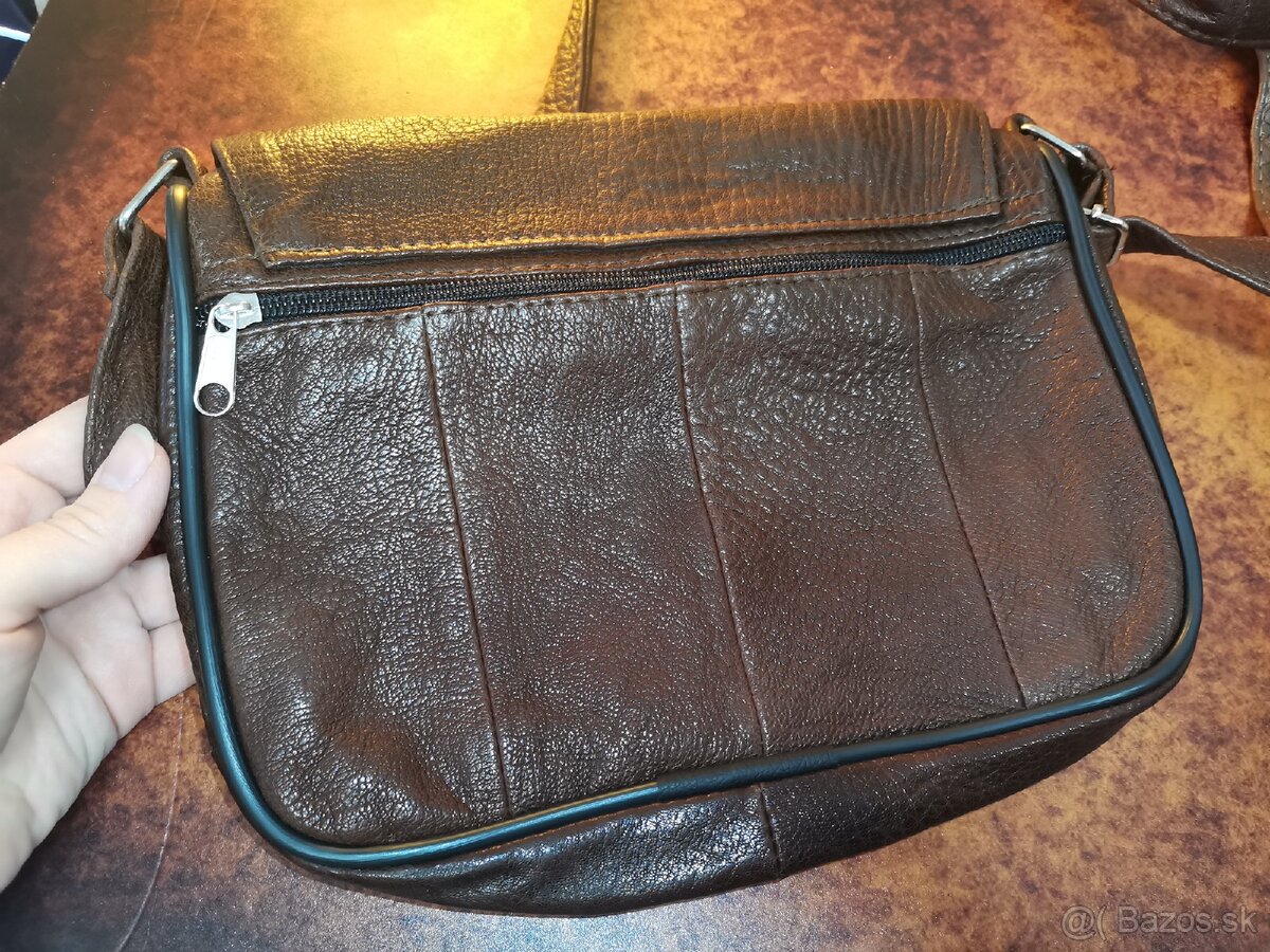 Pravá koža, kabelka. Harryho Pottera Znak - 5