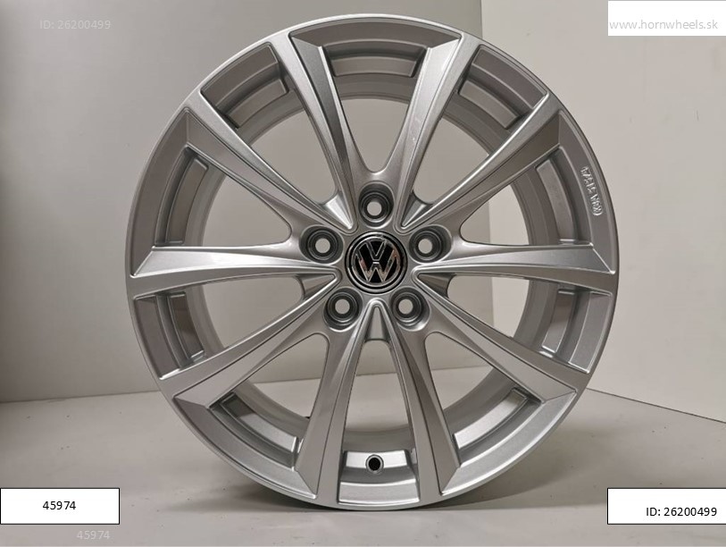 Vw Passat, Škoda Superb alu disky R17 5x112 ET40 7J 1204 - 5