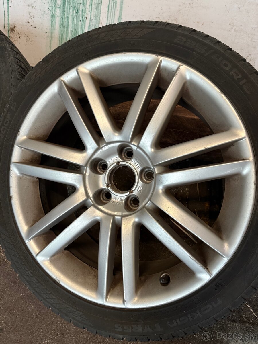 Predám originál Audi elektróny r18 so zimnými gumamy Nokian - 5
