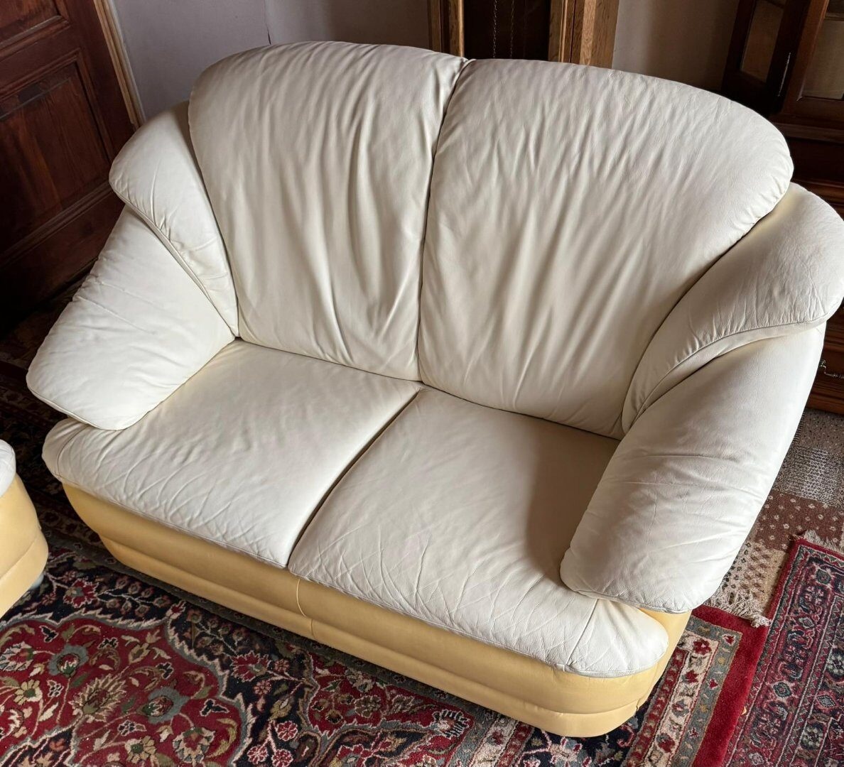 Kožená sedací souprava 3+2+1,5840 - 5