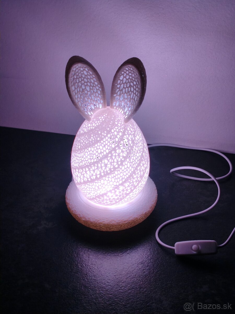 LED Lampa - Veľkonočný zajko - 5