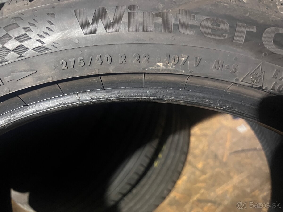 Continental Winter Contact 275/40R22 - 5