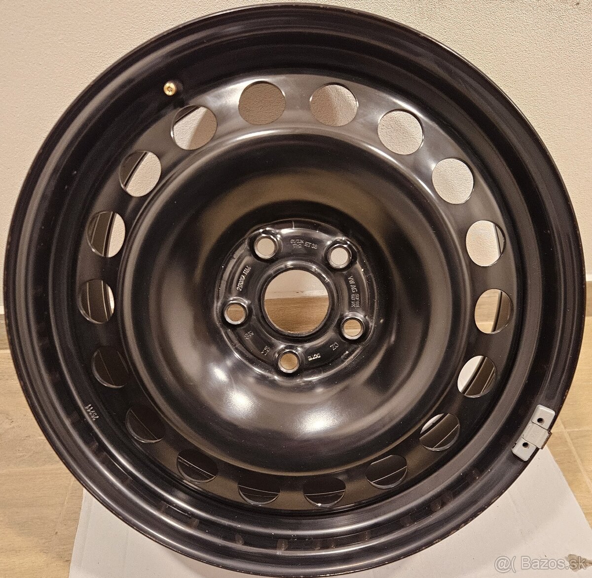 Originálne plechové disky VW - 5x112 r17 - 5