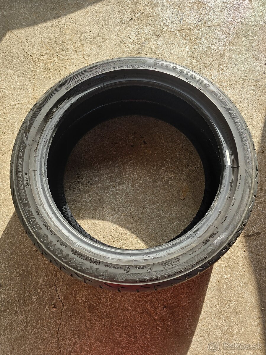 Predám pneumatiky 225/45/19 - 5