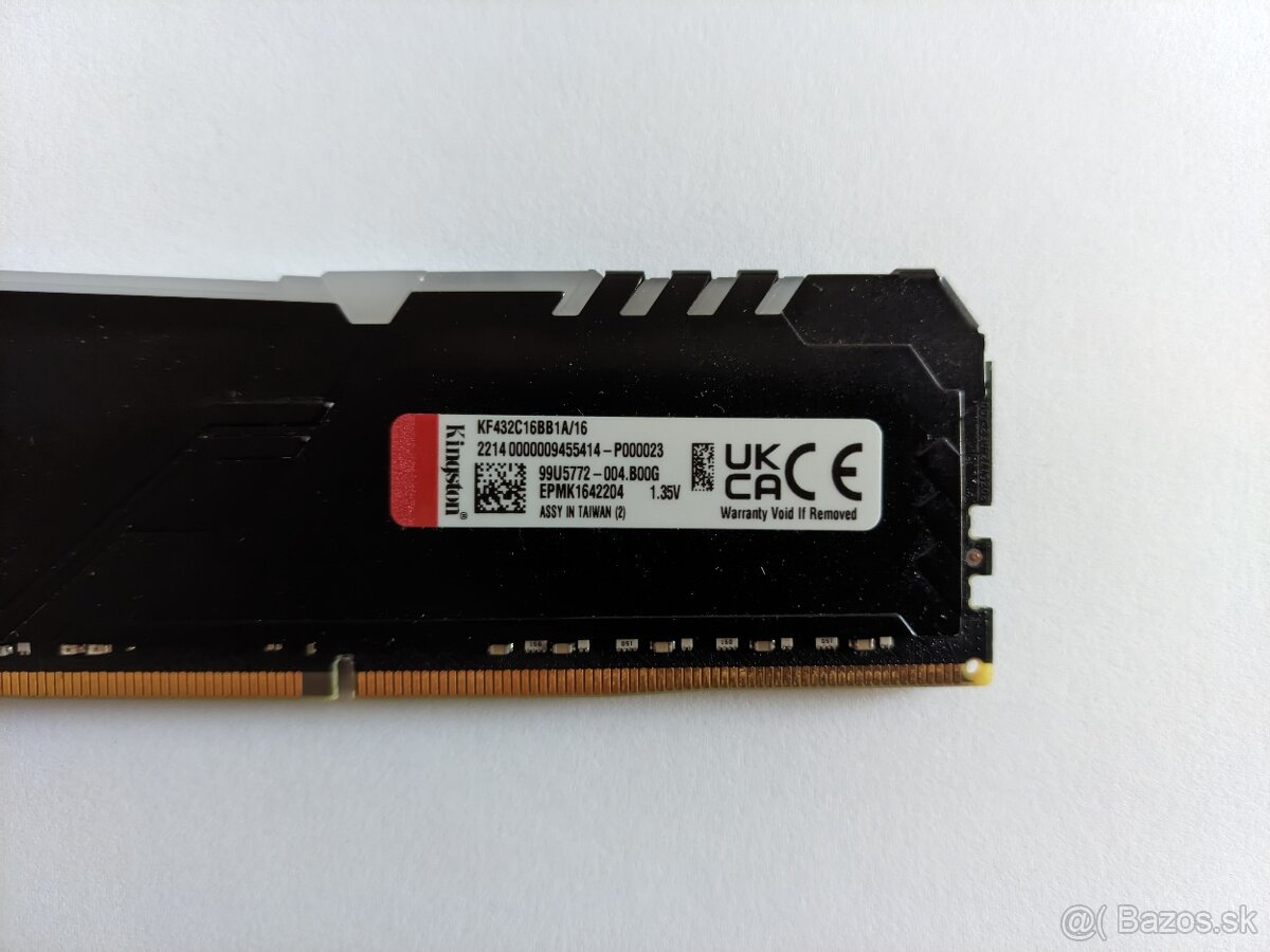 Kingston FURY Beast RGB DDR4 16GB DDR4 3200 MHz CL16 - 5