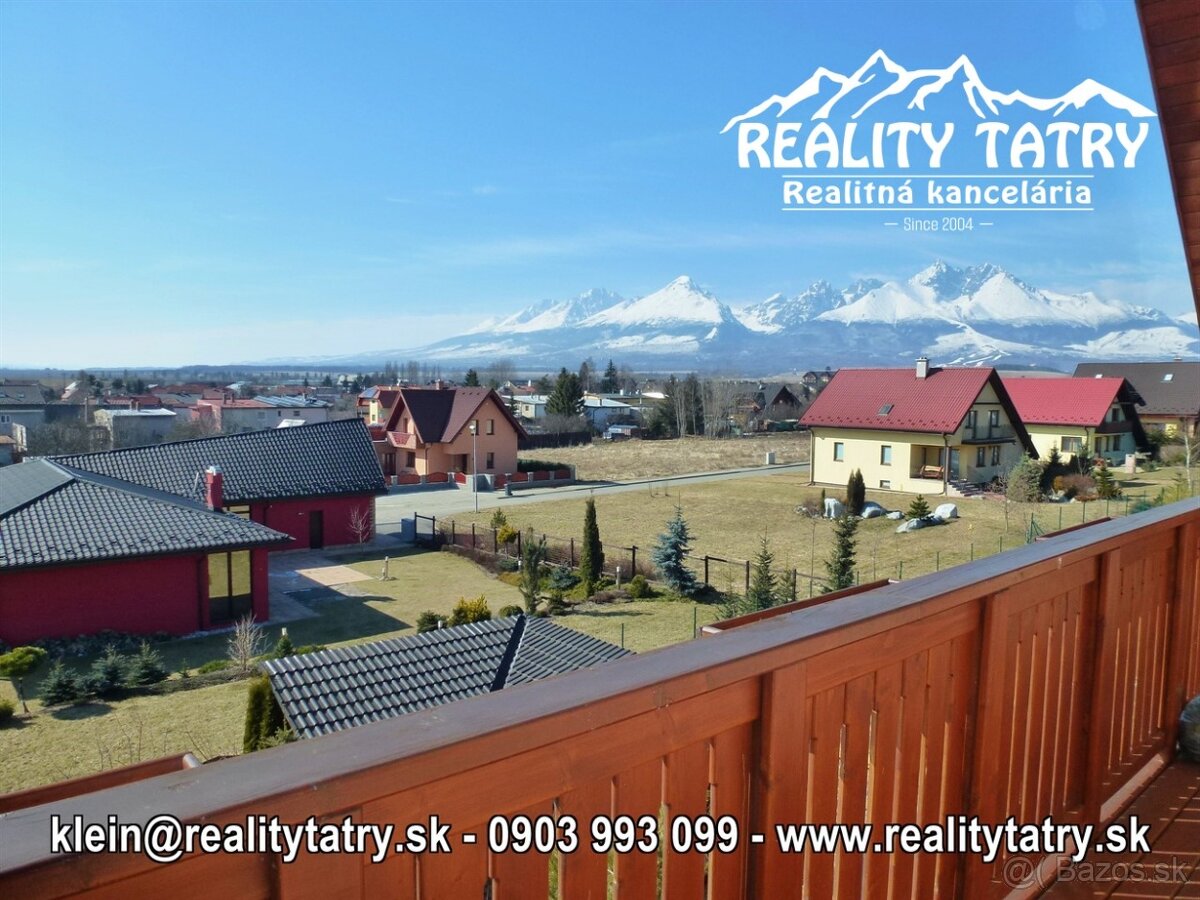 EXKLUZÍVNY Rodinný dom s nádherným výhľadom - Veľká Lomnica - 5