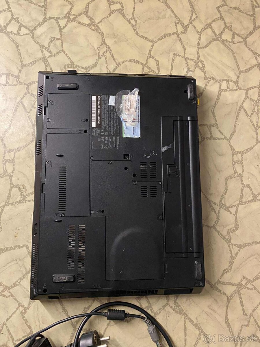 Predám notebook lenovo thinkpad sl500 win xp Intel core 2 du - 5