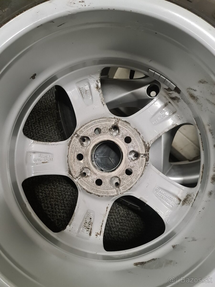 5x112 R17 M.B- VITO,V,VIANO + ZIMNE PNEU 225/55 R17 - 5