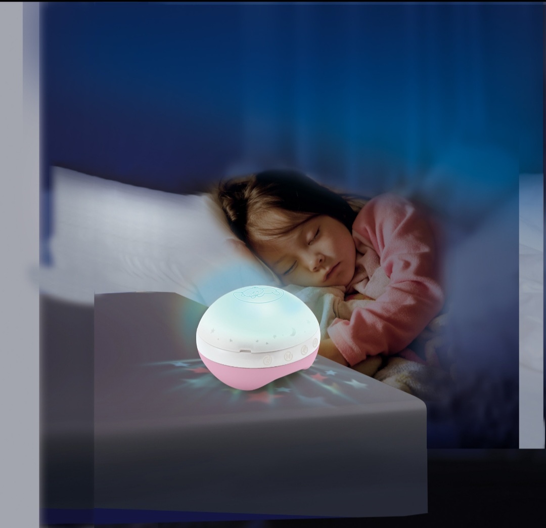 Infantino hudobný kolotoč s projekciou 3v1 ružový - 5