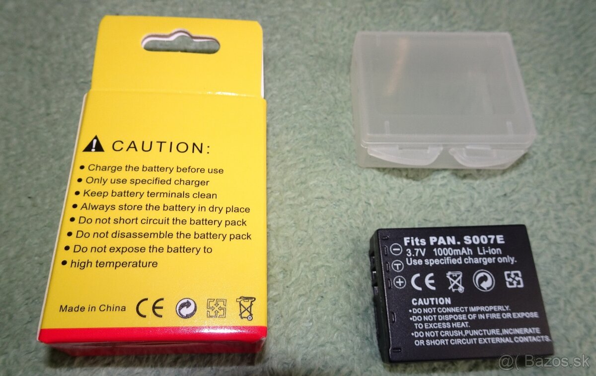 Predám úplne novú batériu na foto Panasonic DMC TZ-3 - 5