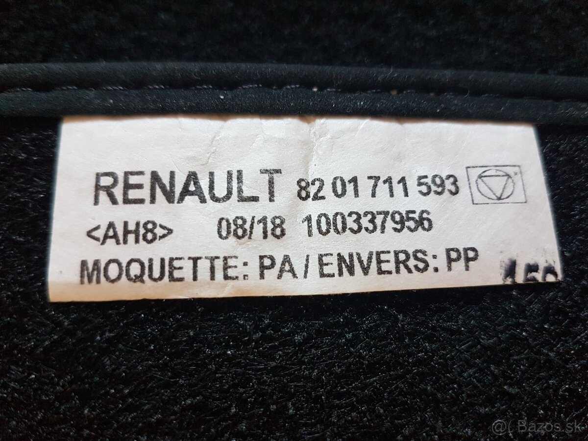 Renault Captur I. textilné koberce - 5