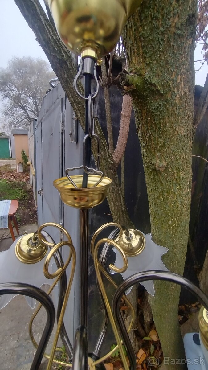 Predám 5 ramenny luster viď foto cena 20 eur. - 5