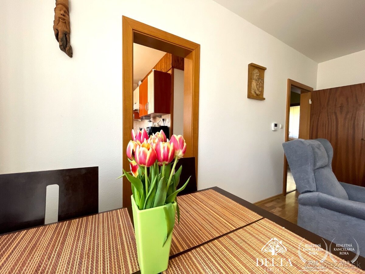 DELTA - NA PREDAJ 3-IZBOVÝ BYT s GARÁŽOU - vlastné kúrenie, - 5