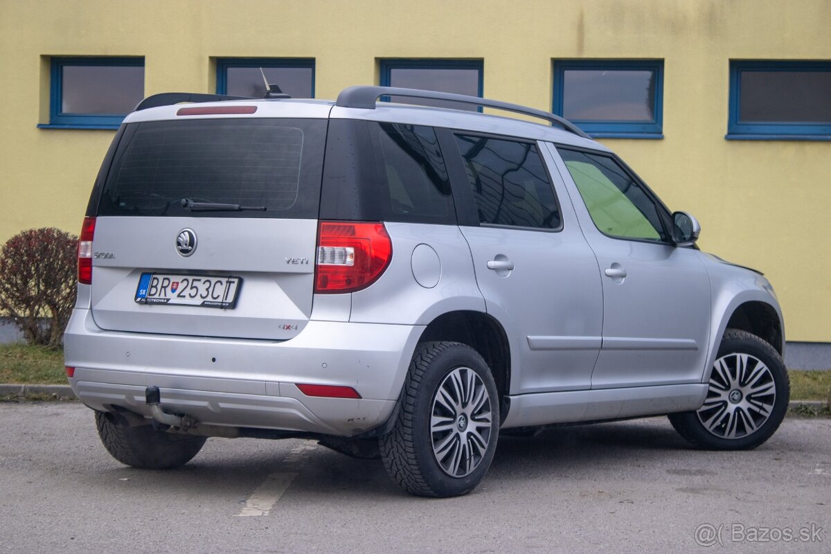 Škoda Yeti 2.0 TDI 140k. 4x4 Elegance, 103kW - 5