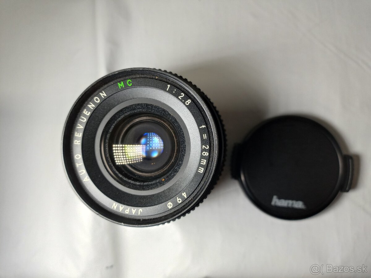 Auto Revuenon MC 28mm 1:2.8 na Pentax PK - 5