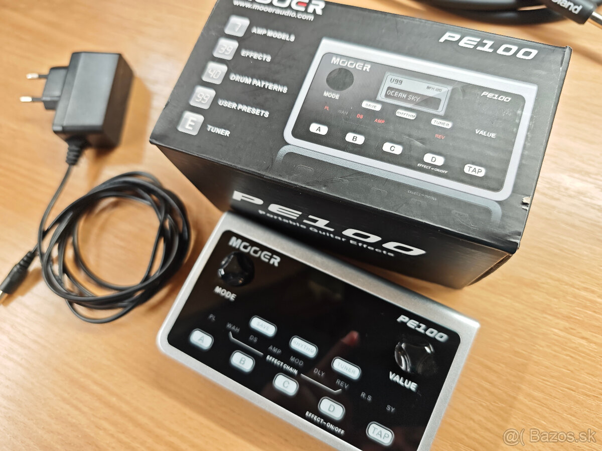 Predám MOOER PE100 - 5