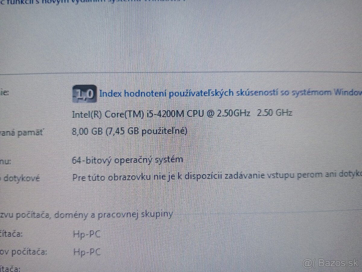 Hp Probook 650 g1 ,Intel® Core™i5 , 8gb ram ,Win 7 , RS232 - 5