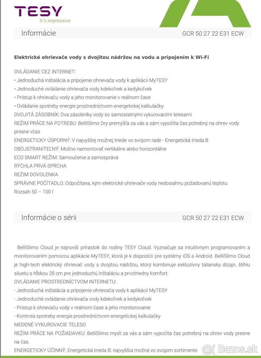 Elektricky bojler (nový /zabaleny) v záruke - 5