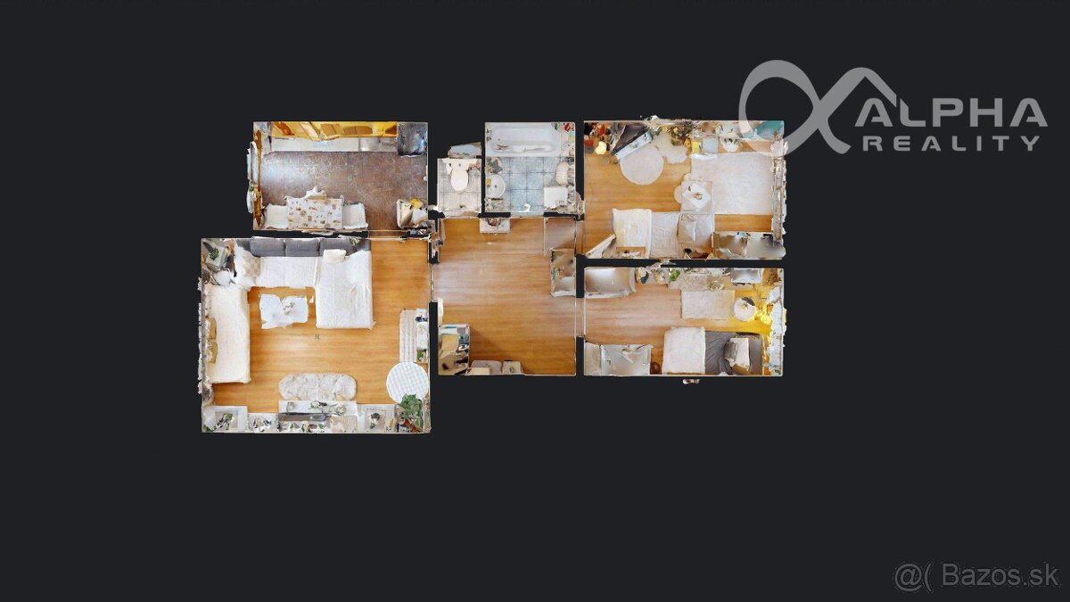 EXKLUZÍVNE 3i byt s loggiou, sídl. Západ, Levoča - 5