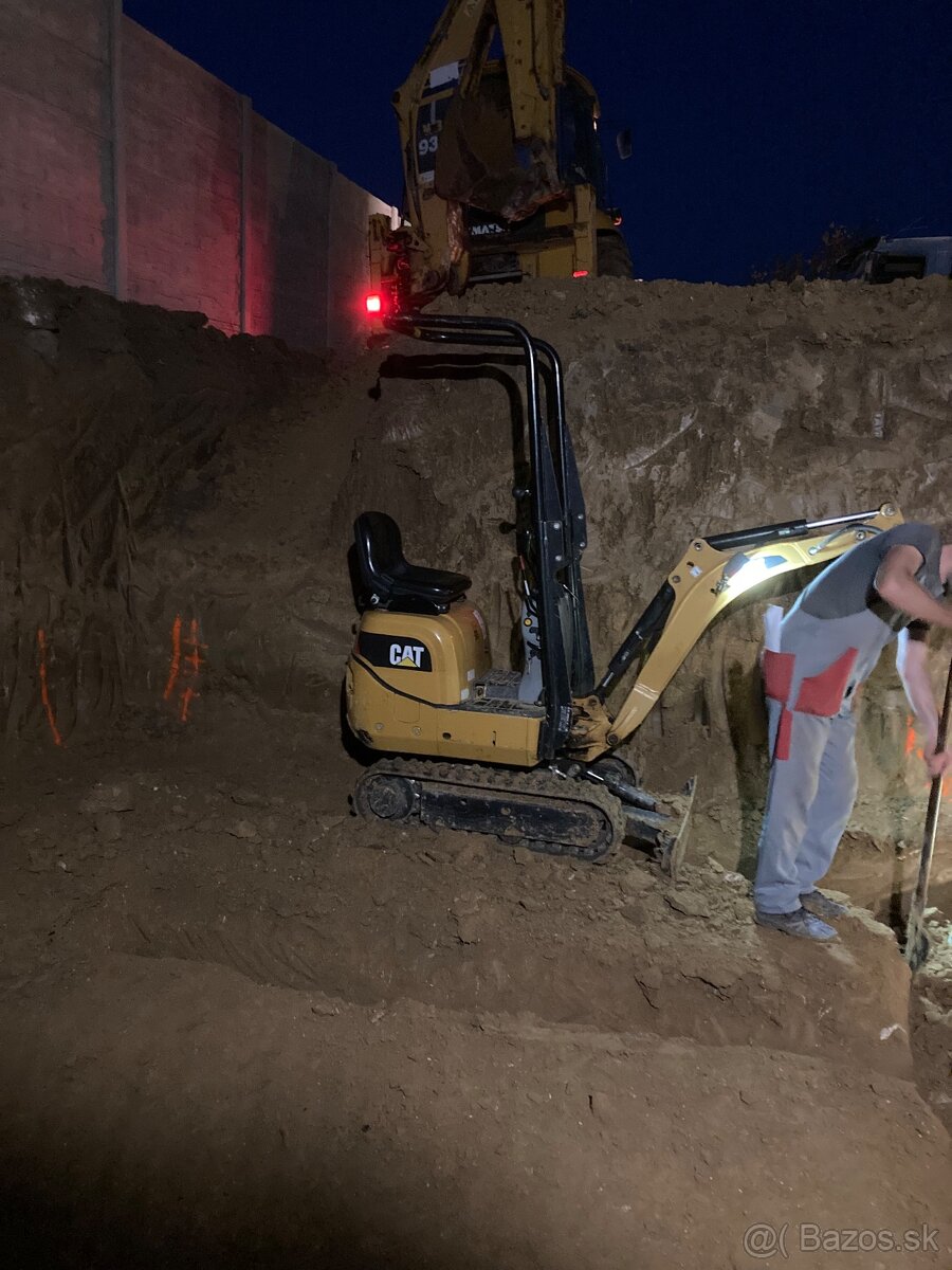 Zemne vykopove prace minibagrom - 5