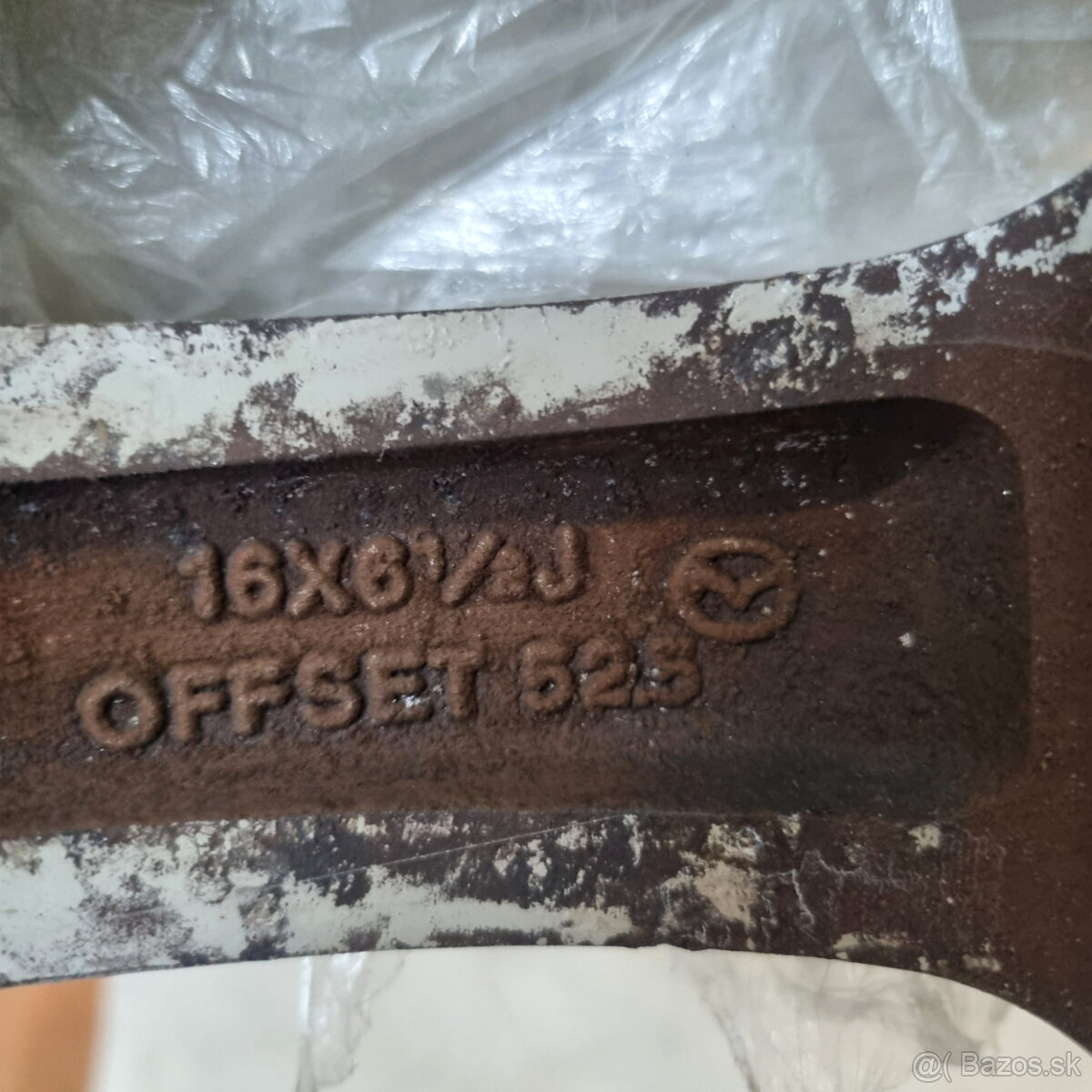 Hliníkové Mazda disky 5x114,3 R16 6,5J ET52.5 - 5