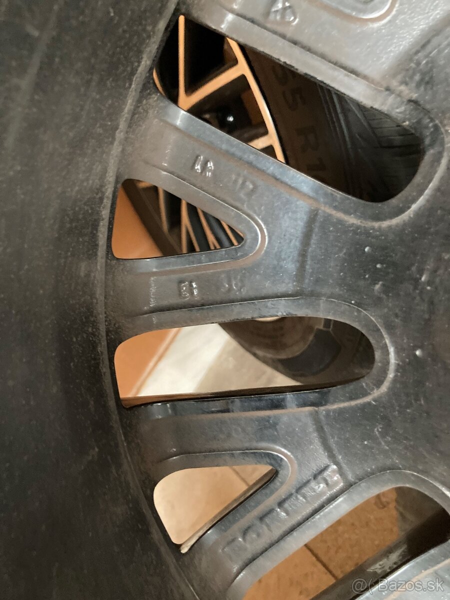 Mercedes zimna sada zimne pneu komplet disky borbet - 5