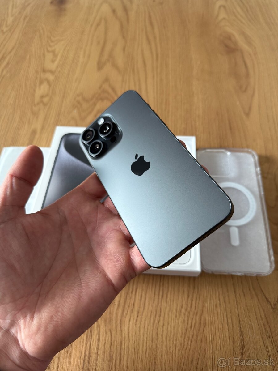 iPhone 15 Pro Max 256 gb Black Titanium v záruke - 5