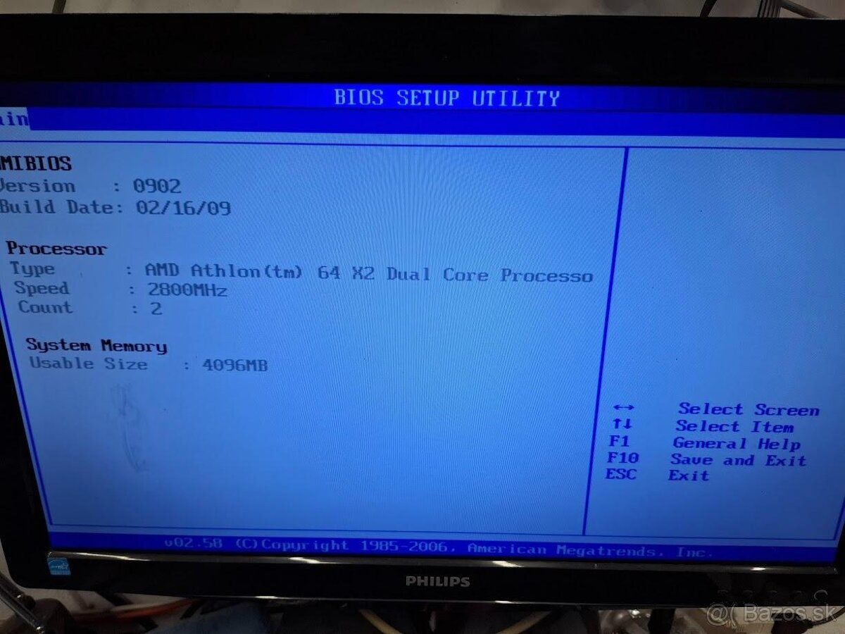 MB ASUS M2N (AM2) + AMD 64 X2 5400+ + 4GB DDR2 - 5