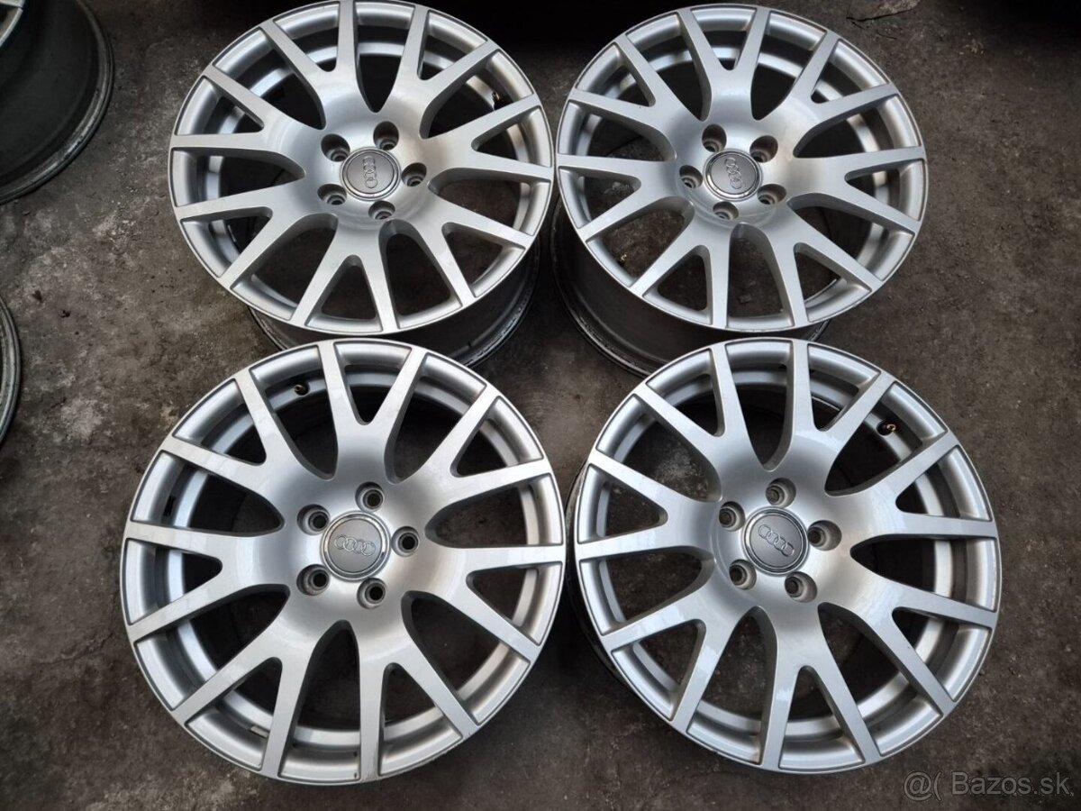 5x112 r17 ET50 x 8,5J elektróny originál AUDI - 5