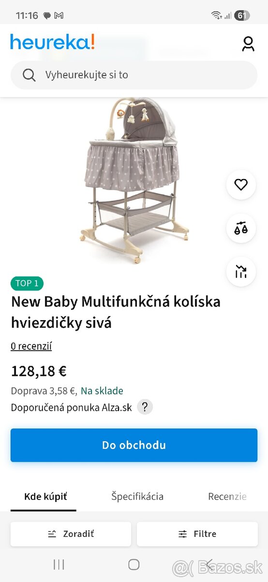 Multifunkčná kolíska new baby NOVÁ - 5