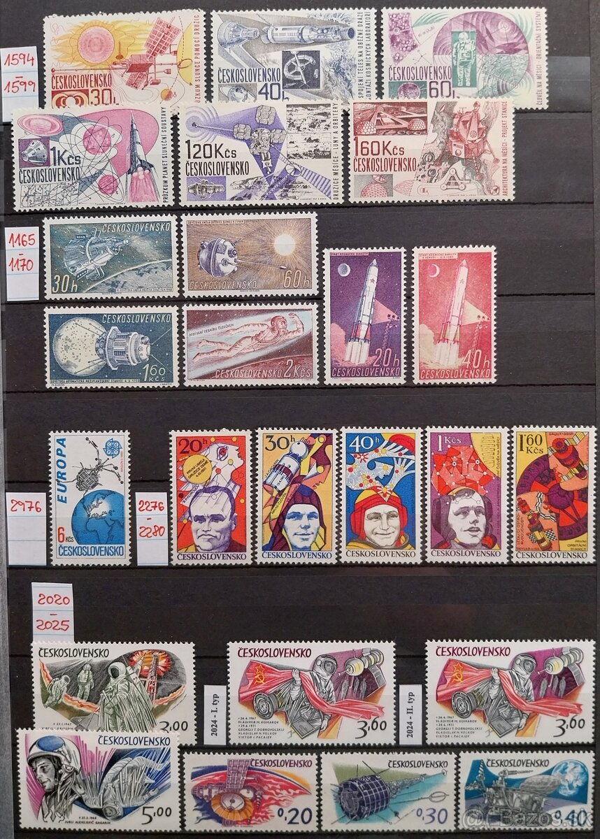 Známky ČESKOSLOVENSKO – 5 - 5