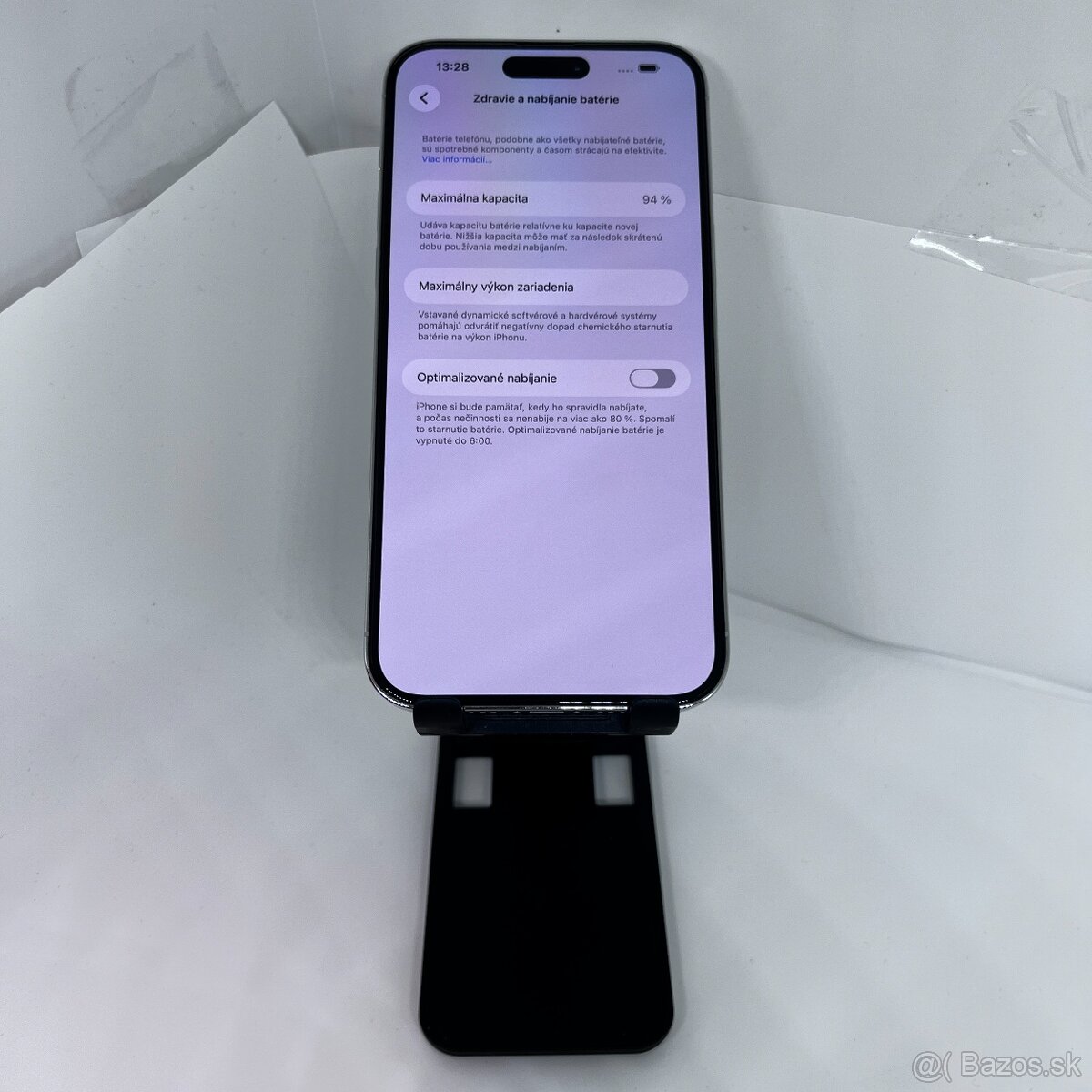 iPhone 14 PRO MAX 128GB SILVER - STAV AKO NOVÝ - ZÁRUKA - 5