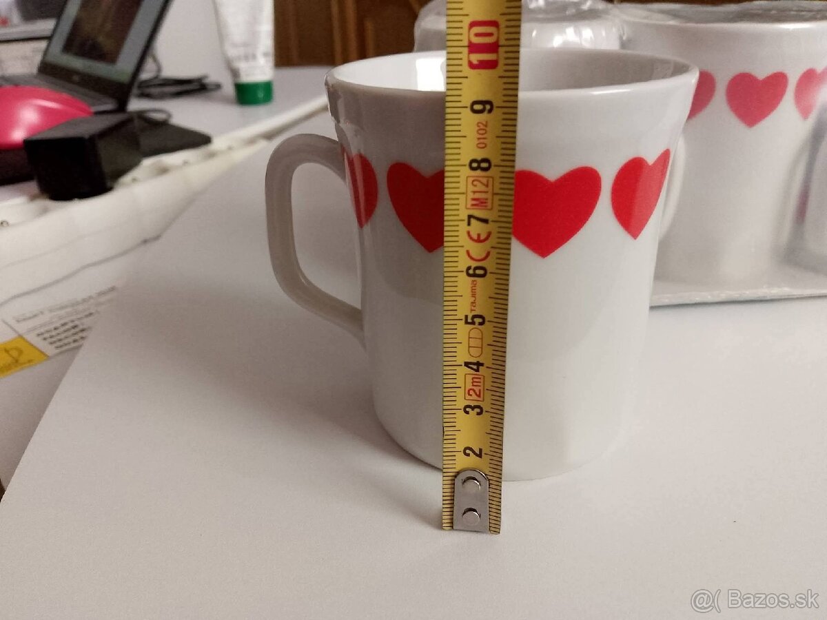 Hutné sklo, hrnčeky - 5