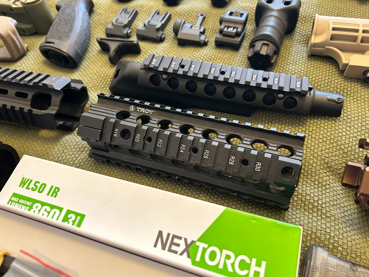 Airsoft príslušenstvo VFC, KAC, E&L (upratovanie) - 5