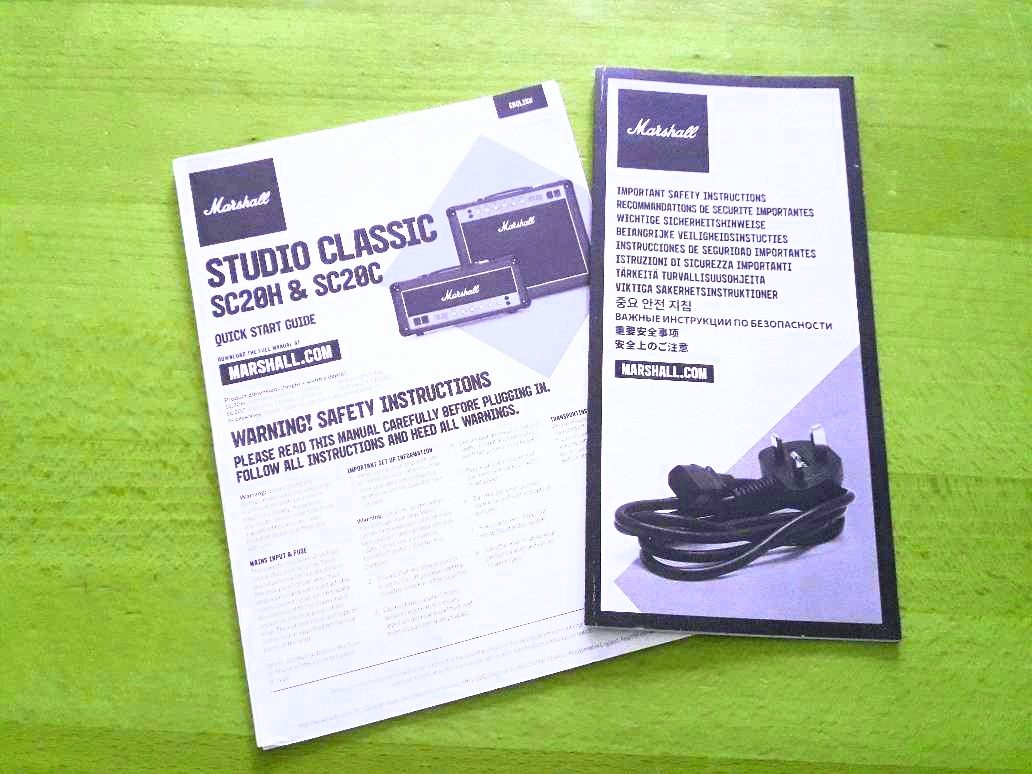 Marshall Limited Edition SC20C JCM 800 Snake Skin TOP - 5