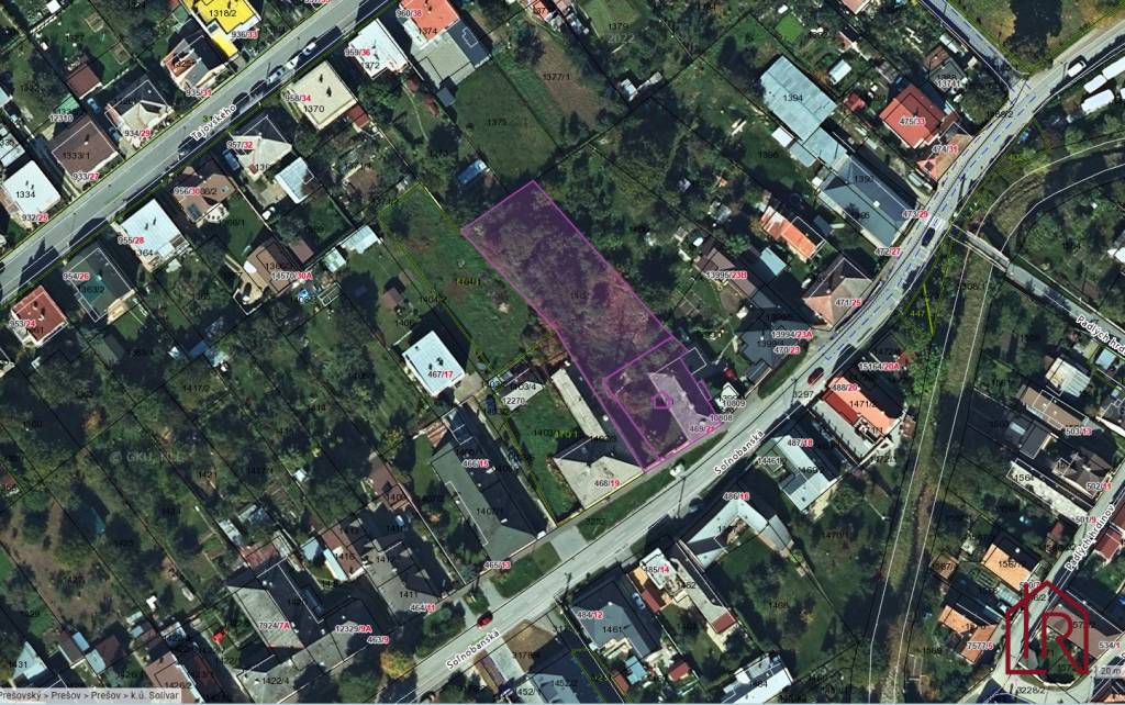 EXKLUZÍVNE Pozemok 1478 m2 s rodinným domom Solivar - 5