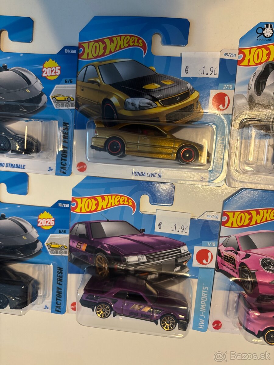Hotwheels autíčka nové - 5