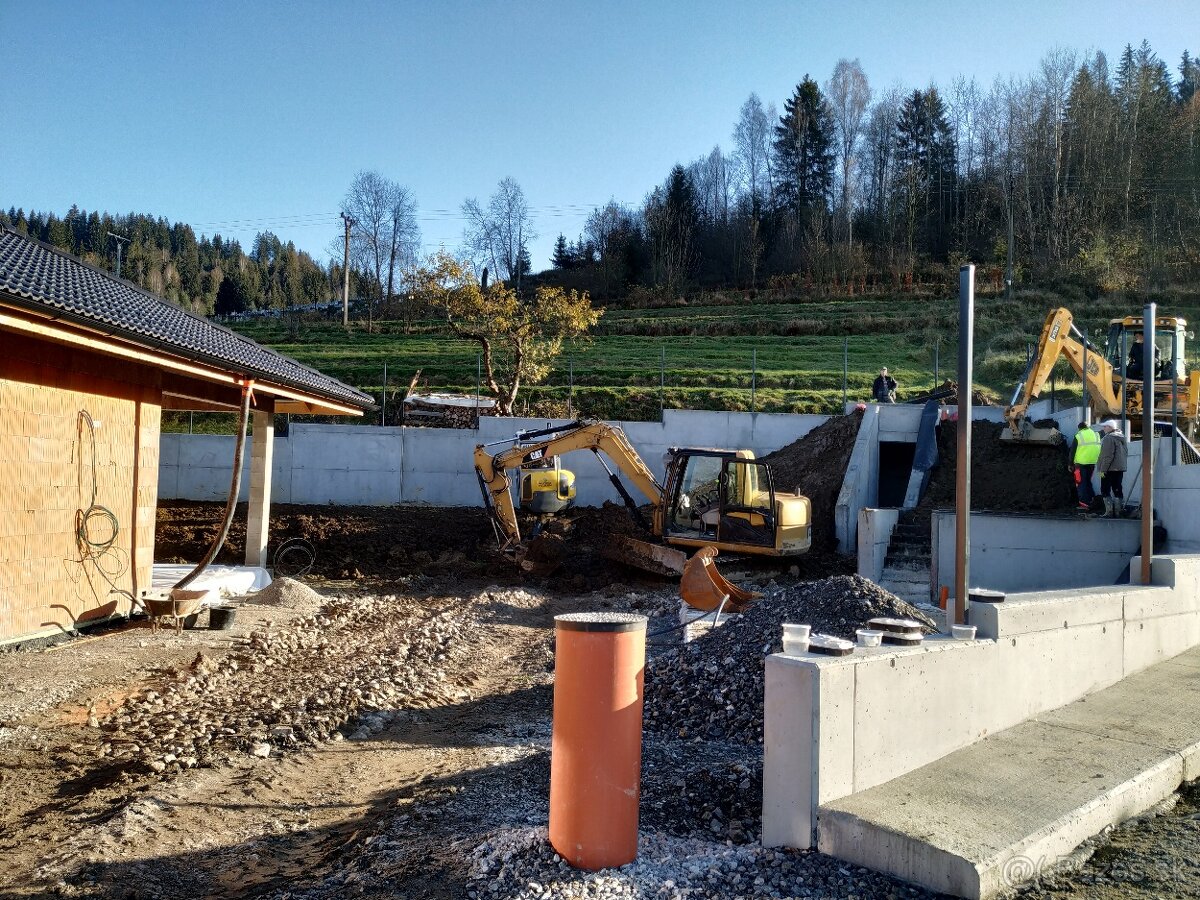 Vykopove, zemne prace - minibager - 5