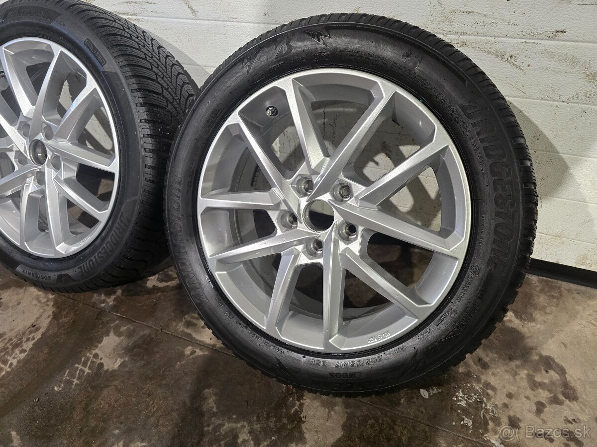 Zimná Sada Borbet Octavia 4 205/55 R17 Bridgestone - 5