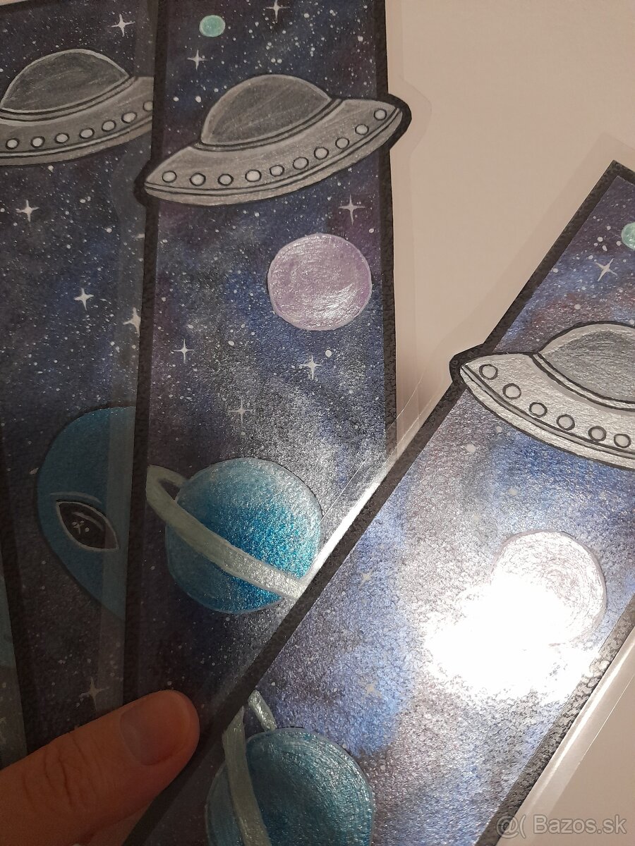 Záložky do kníh UFO - 5