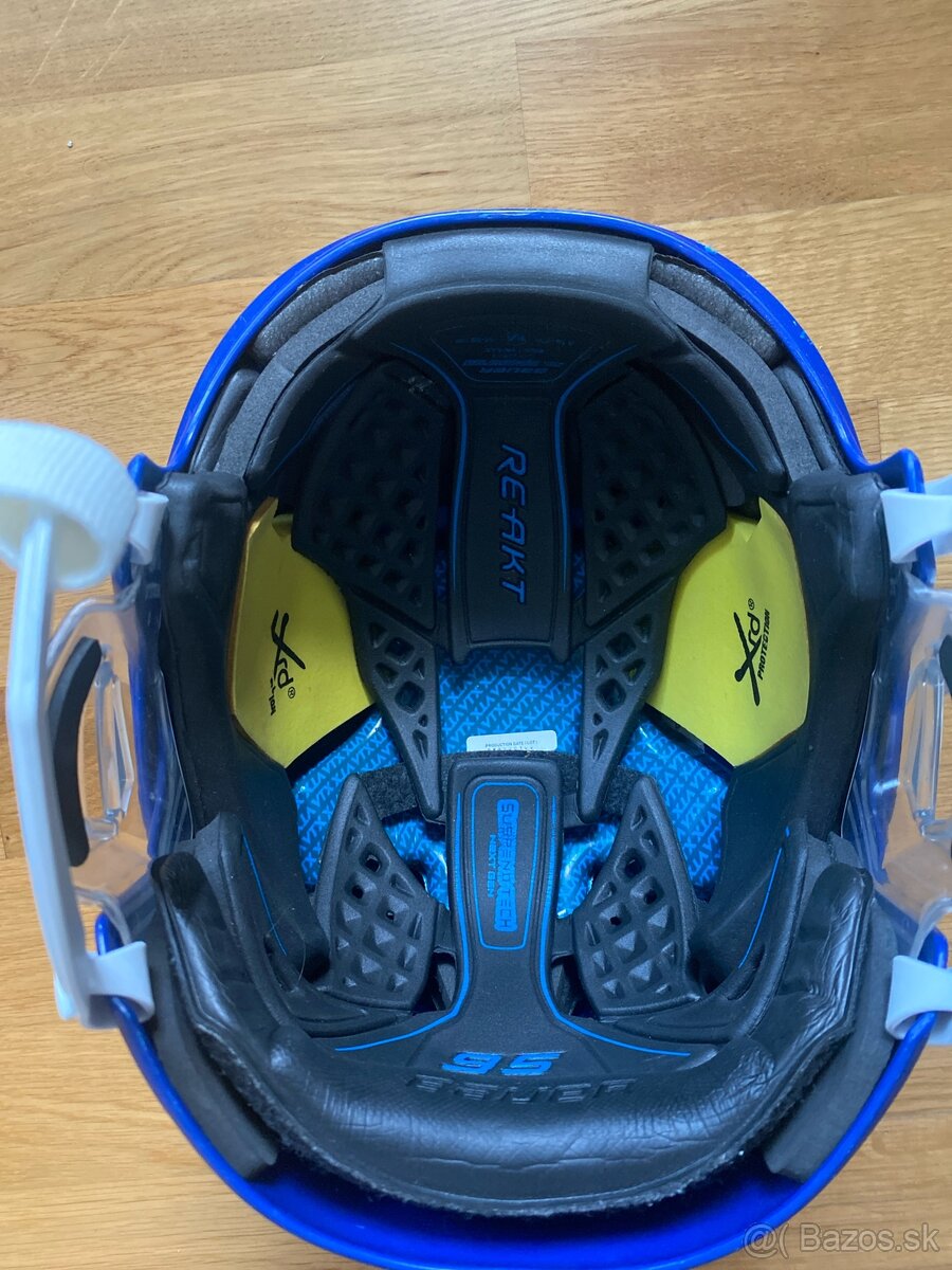 Hokejová helma/prilba BAUER RE-Akt 95 / Blue - Medium - 5