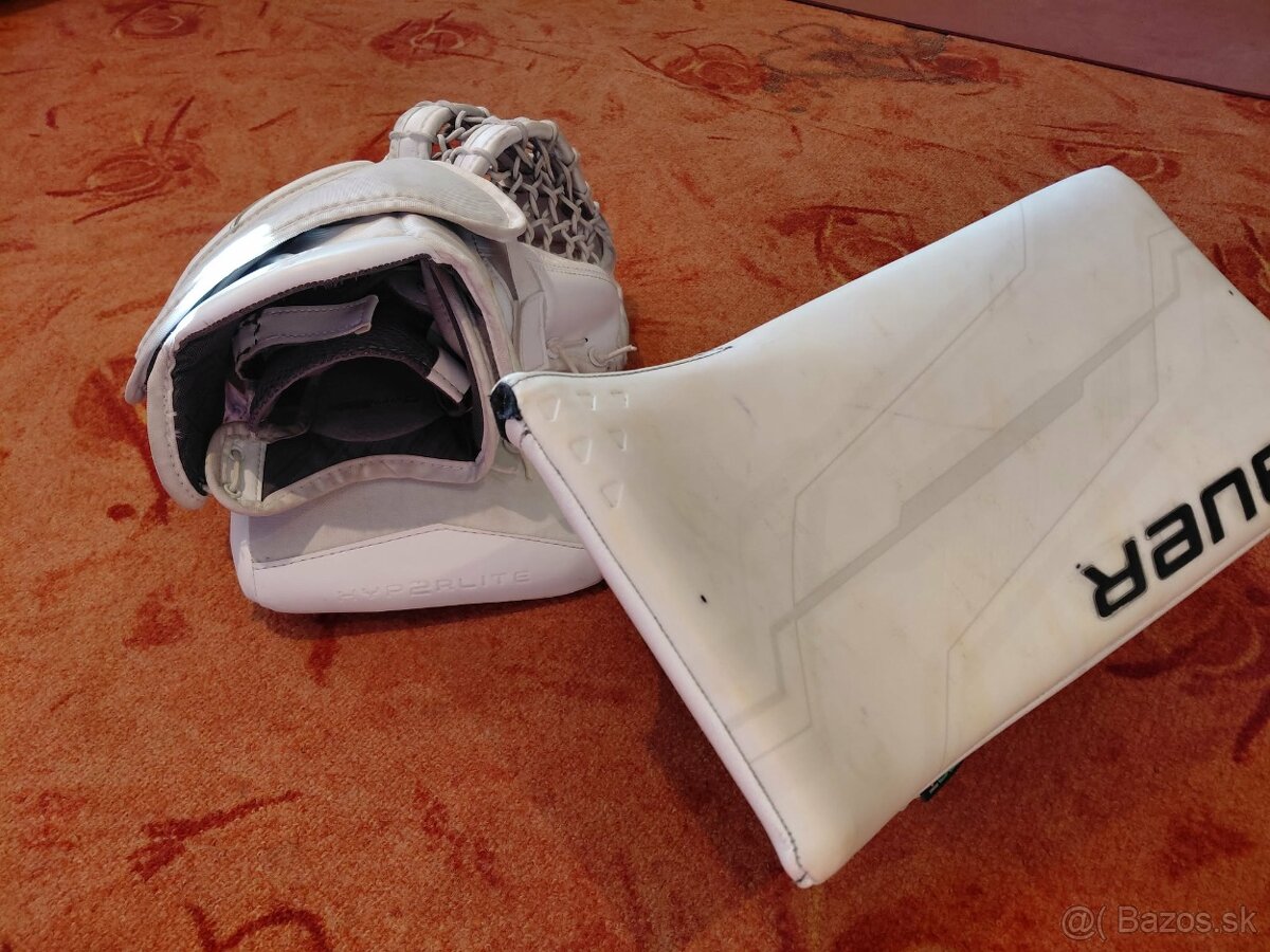 Lapačka Bauer Hyperlite 2, vyrážačka Bauer Supreme Shadow - 5