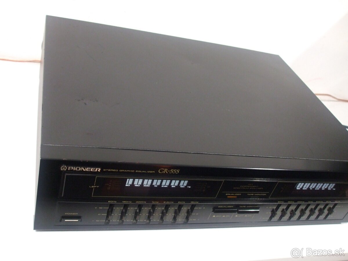 2x7 pasmovy graficky equalizer PIONEER GR 555 = Japan, AE55 - 5