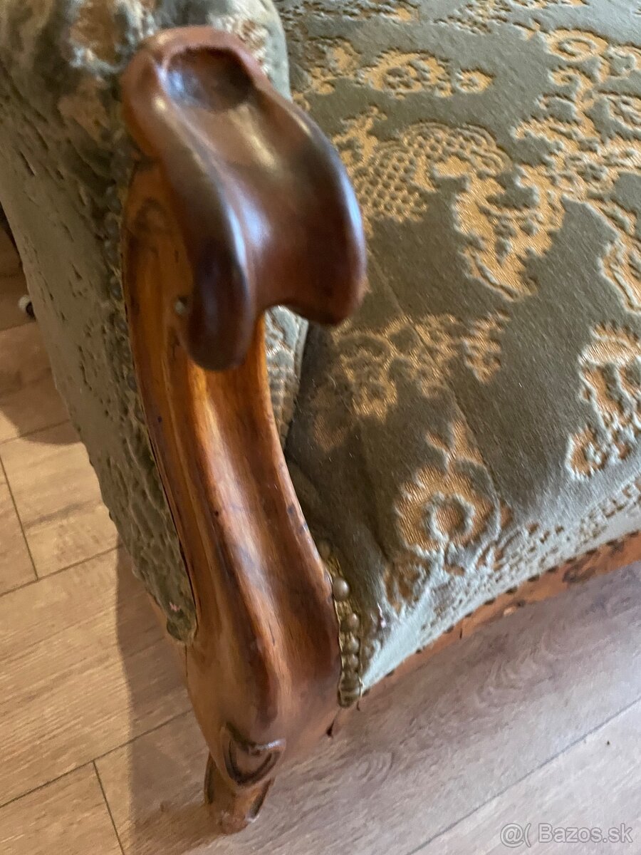 Luxusná historická sedačka - 5