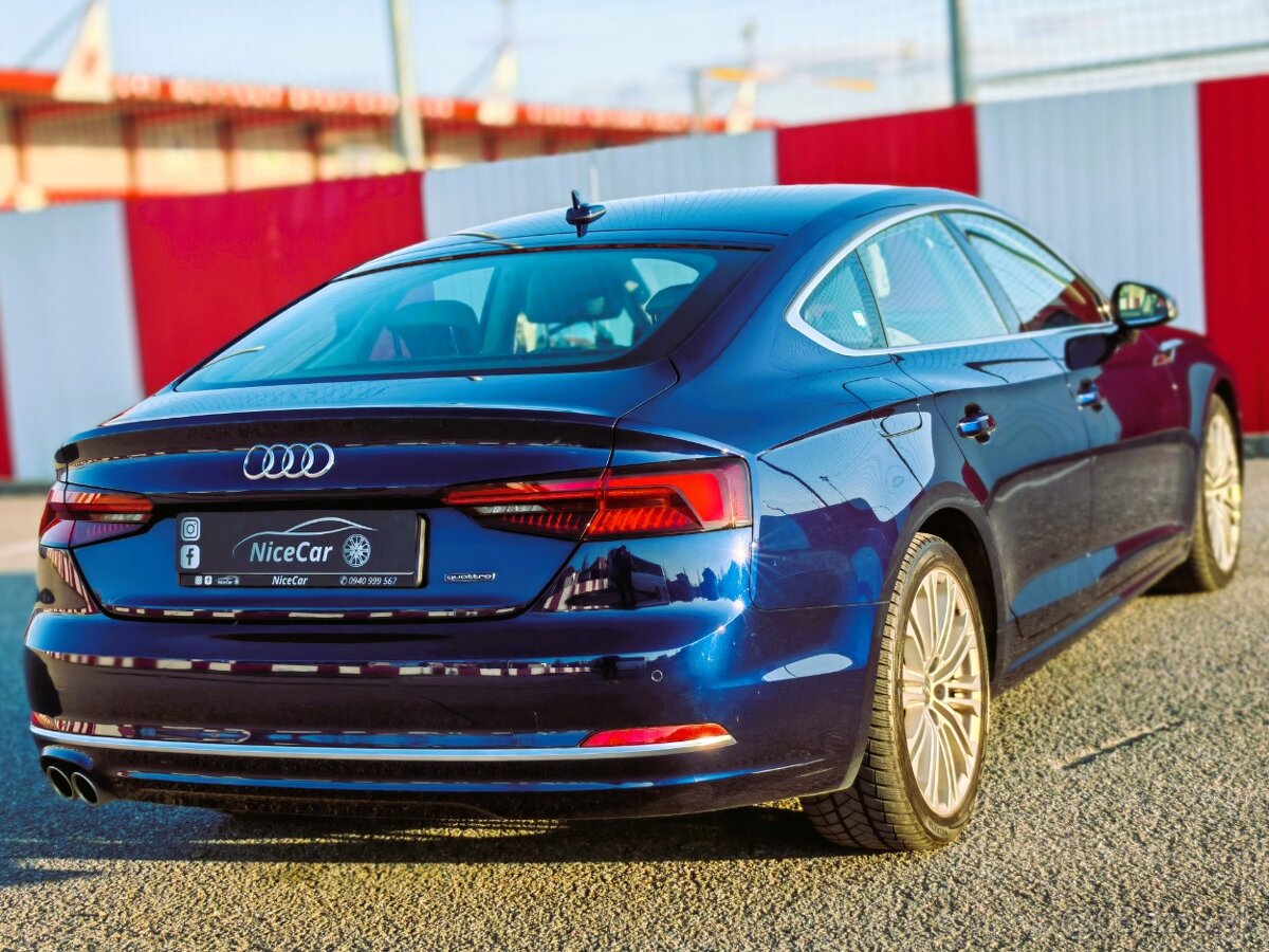 AUDI A5 SPORTBACK -3.0 TDI-QUATTRO-TIPTRONIC-NAVARRA BLUE - 5