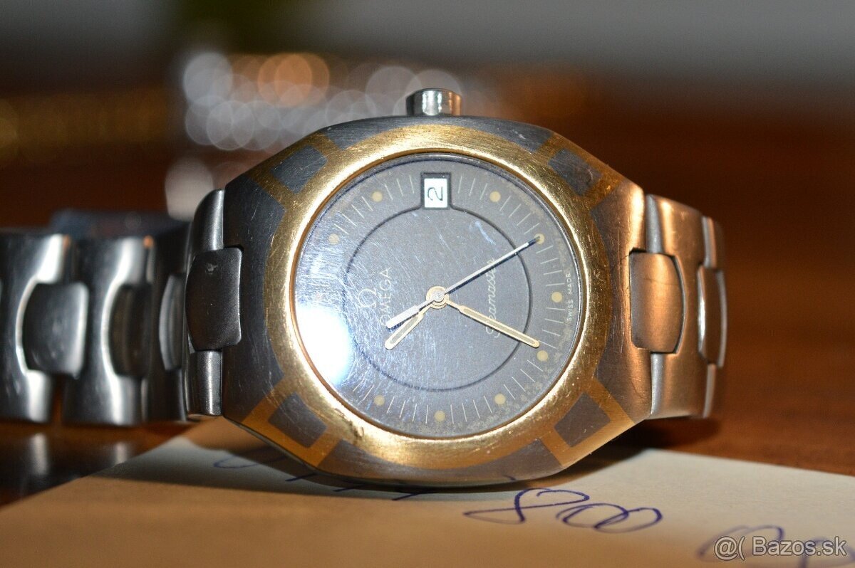 Švajčiarske unisex OMEGA Seamaster Polaris titan/zlato - 5
