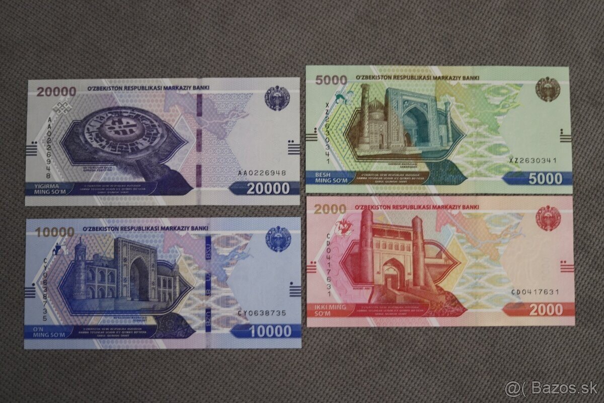 Unc bankovky (zostava č.10) - 5