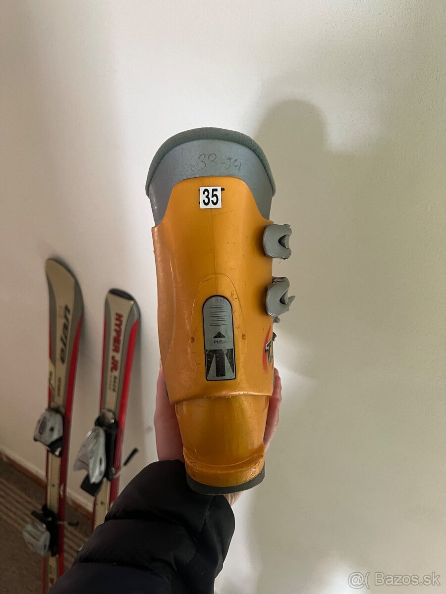 Predám detské lyže -veľmi dobrý stav - 5